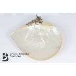 Elegant Mother of Pearl Shell Dish