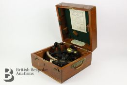 Mid 20th Century Kelvin & Hughes Boxed Sextant