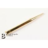 9ct Gold Baker's Pointer Propelling Pencil