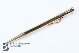 9ct Gold Baker's Pointer Propelling Pencil