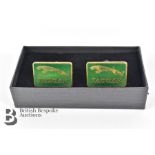 Jaguar Gold Plated and British Racing Green Enamel Cufflinks