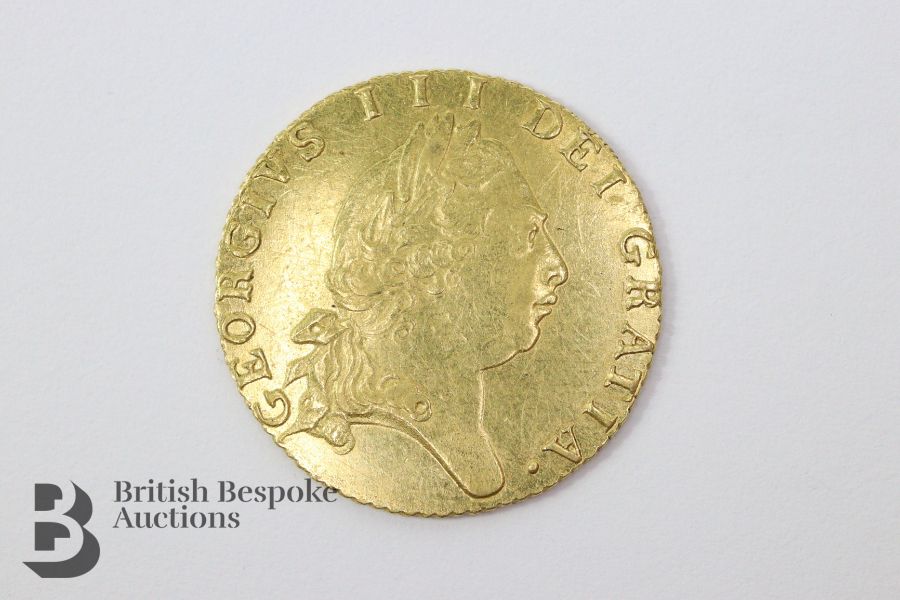 George III Gold Shield Back Half Guinea 1797 - Image 2 of 2