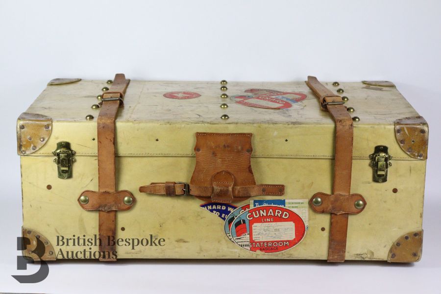 Vintage Steamer Travel Trunk