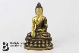 Gilt Bronze Buddha