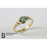 18ct Yellow Gold Opal Ring