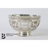 Victorian Silver Christening Bowl