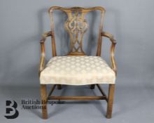 A 19th Century Mahogany Arm Chair