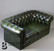 Green Leather Sofa