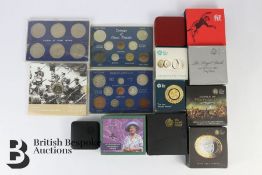 Collection of The Royal Mint Silver Proof Coins