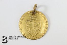 1787 Gold Shield Back Half Guinea