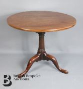 A 19th Century Mahogany Tripod Table