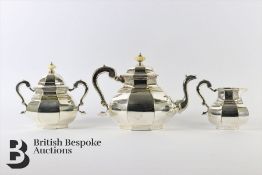 Harnan Bros Silver Plated Tea Set