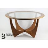 G-Plan Teak and Glass Occasional Table