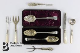 18th and 19th Century Berry Spoons