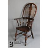 20th Century Windsor High Back Chair