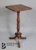 George IV Mahogany Tripod Table