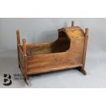 George II Provincial Oak Cradle