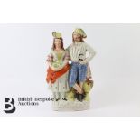 Staffordshire Flat Back Figurines