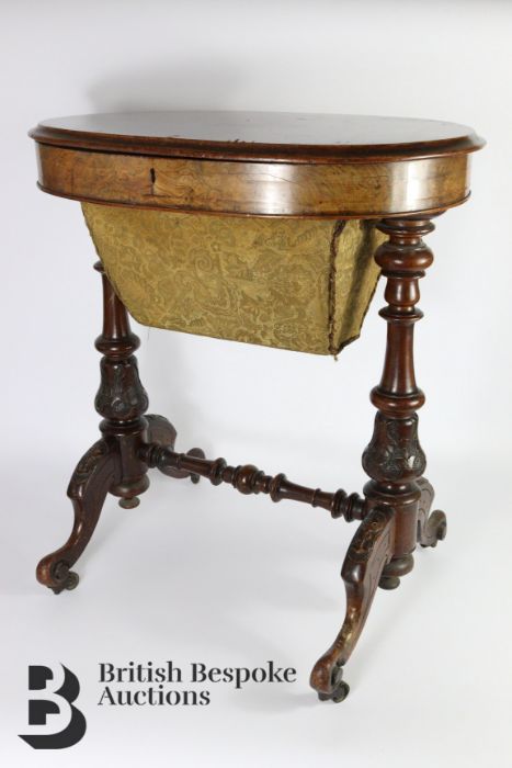 Victorian Sewing Table