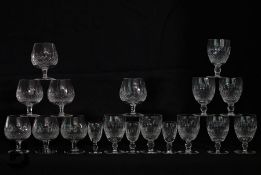 Eight Waterford Crystal Brandy Balloons