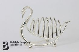 Silver Plated Toast Rack