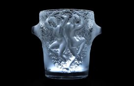 Stunning Lalique Champagne Bucket