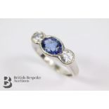 Bespoke 14/15ct Ceylonese Sapphire Ring