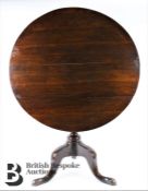 George III Oak Tilt-top Table