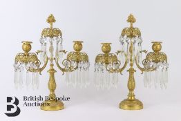 Pair of 19th Century Ormulu Candelabras