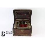 Victorian Burr Walnut Vanity Box