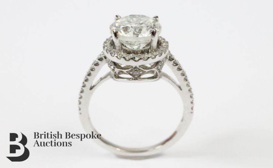 18ct White Gold Diamond Ring - Image 3 of 5