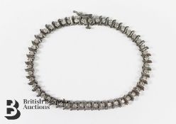 White Gold Diamond Bracelet