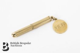 9ct Gold Toothpick