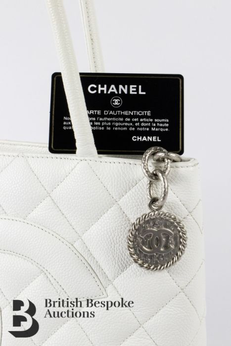 Limited Edition Chanel Caviar Tote - Image 2 of 5