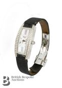 Piaget Tonneau 18ct White Gold and Diamond Wrist Watch