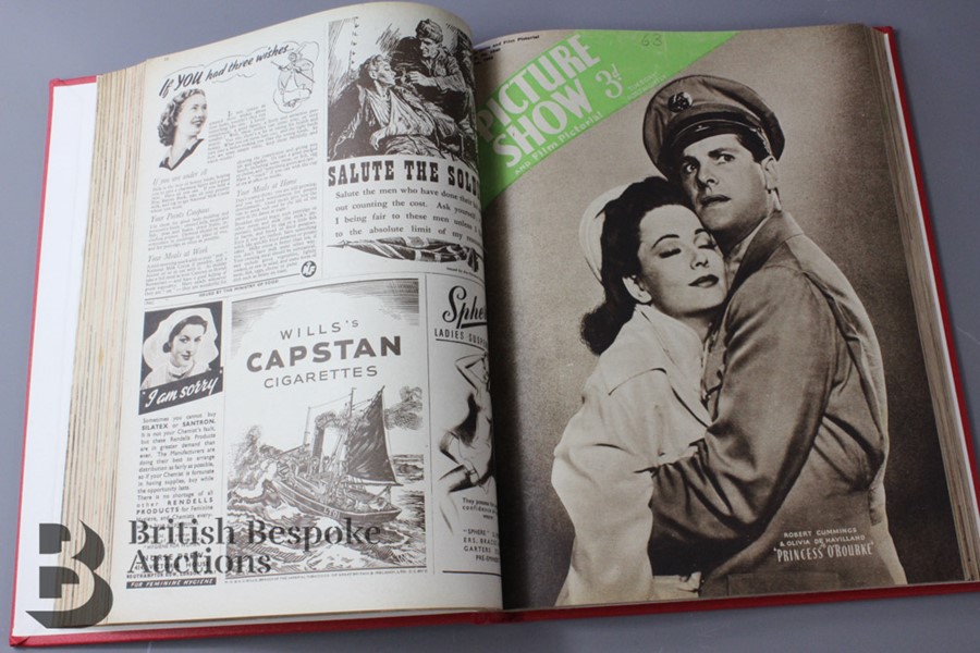 Picture Show Magazine 1944 Bound Full Year