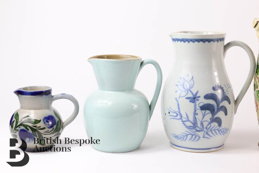 Collection of Six Ceramic and Pottery Jugs - Image 2 of 3