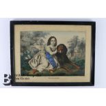 Victorian Hand Coloured Engraving