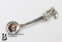 Silver Caviar Spoon