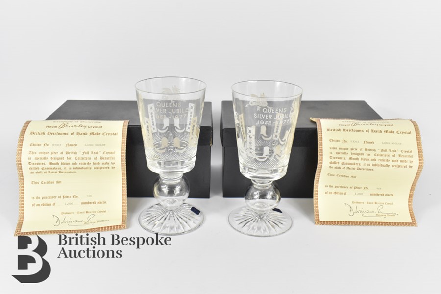 Limited Edition Royal Brierley Crystal