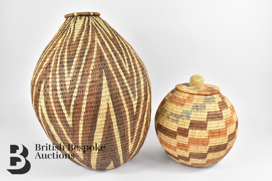 Botswana Hand Woven Basket