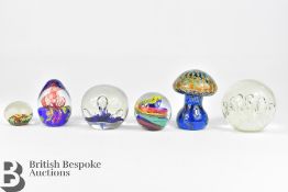 Quantity of 20th Century Paperweights