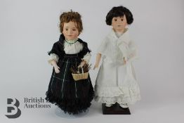 20th Century Bisque Headed Dolls