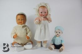 Armand Marseille Doll and Two Others