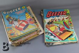 Approx. 120 Vintage Annuals, 1930 - 1970s Boys Interest