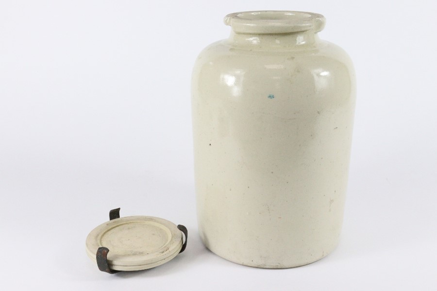 Late 19th Century Doulton Stoneware Pickle Jar