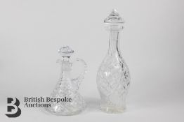 Two Large Decanters