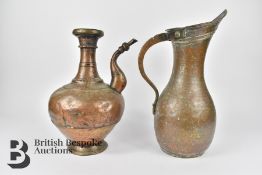 18th/19th Century Copper Ewer