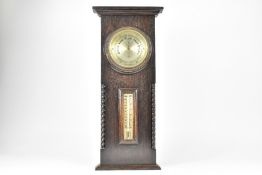 Oak Cased Barometer