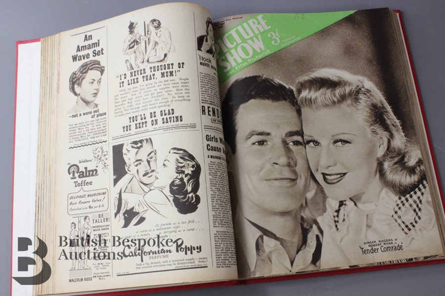 Picture Show Magazine 1944 Bound Full Year - Image 2 of 5